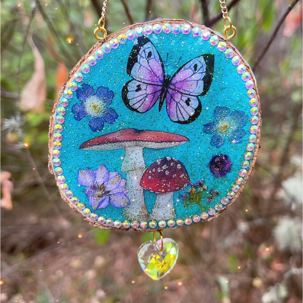 🧚🏼🪻Fairy Garden Suncatcher Ornament🪻🧚🏼